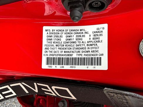 Used 2019 Honda Civic Sport image 31