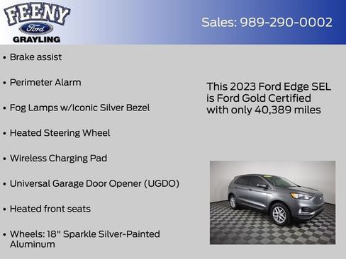 Used 2023 Ford Edge SEL w/ Convenience Package AWD/4WD image 20