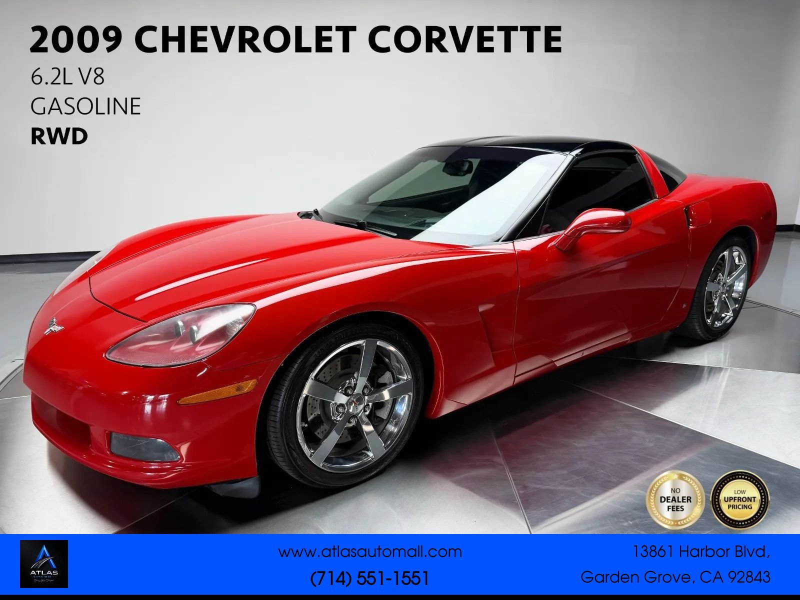 Used 2009 Chevrolet Corvette Coupe w/ Preferred Equipment Group RWD image 1