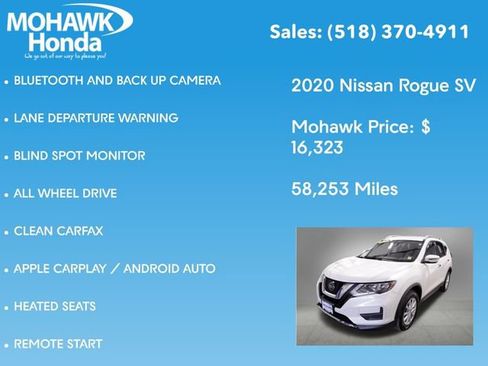 Used 2020 Nissan Rogue SV image 7