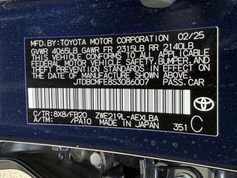 Used 2025 Toyota Corolla LE FWD image 26