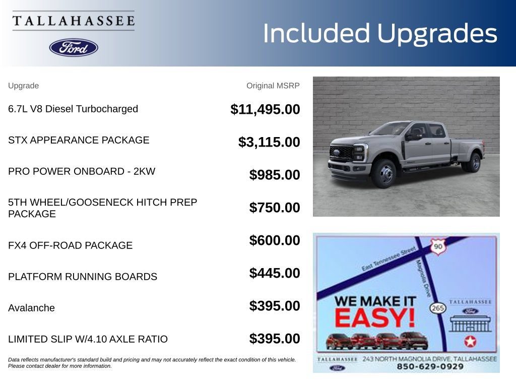 New 2026 Ford F350 XL w/ STX Appearance Package AWD/4WD image 3