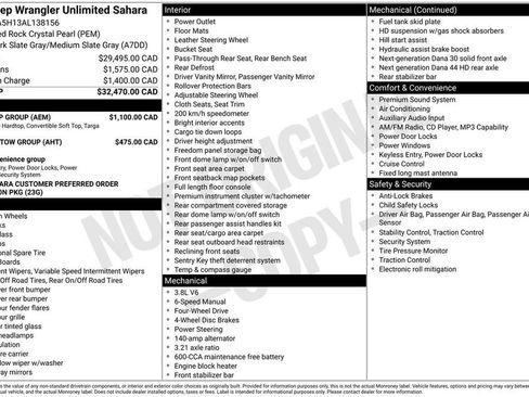 Used 2010 Jeep Wrangler Unlimited Sahara w/ Dual Top Group image 17
