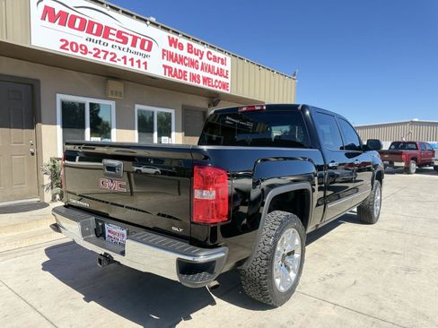 Used 2015 GMC Sierra 1500 SLT w/ SLT Crew Cab Value Package AWD/4WD image 3