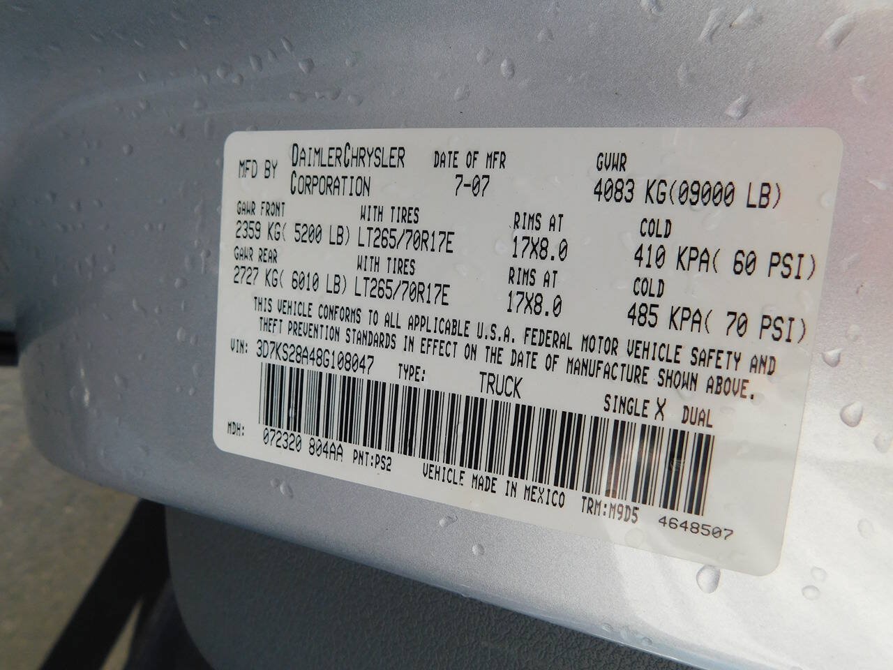 Used 2008 Dodge Ram 2500 Truck SLT w/ Popular Equipment Group AWD/4WD image 26