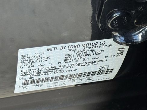 Used 2024 Ford Explorer ST w/ Equipment Group 401A image 29