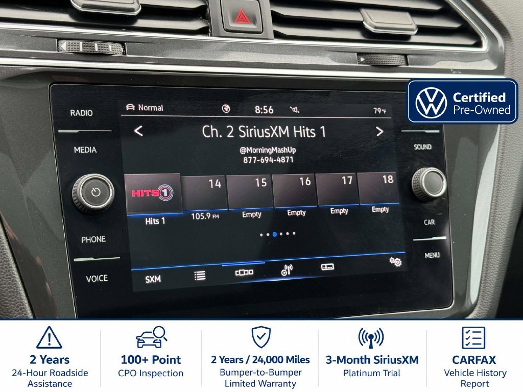 Certified 2022 Volkswagen Tiguan SE AWD/4WD image 17