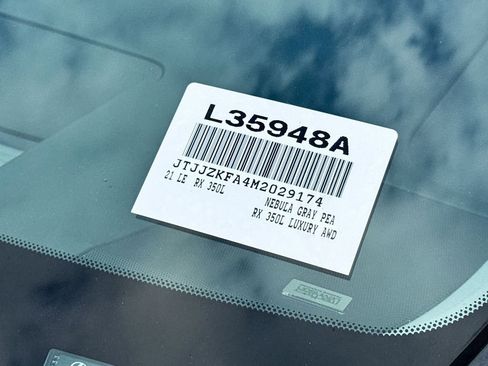 Used 2021 Lexus RX 350L Luxury w/ Accessory Package image 17