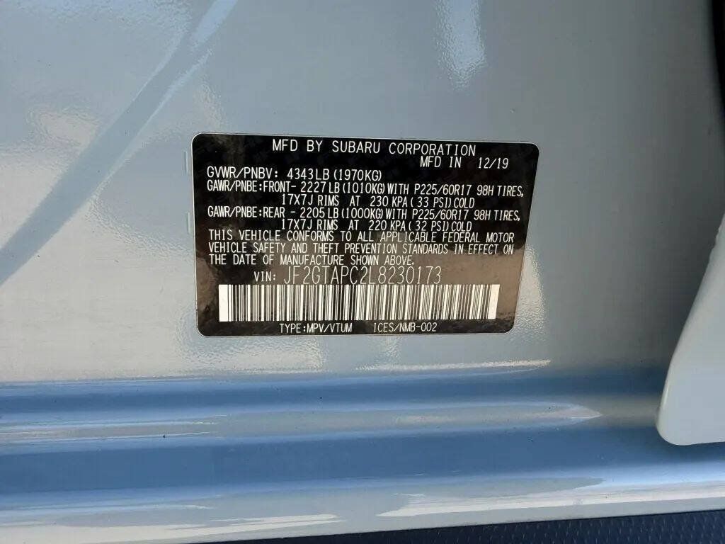 Used 2020 Subaru Crosstrek 2.0i Premium AWD/4WD image 29