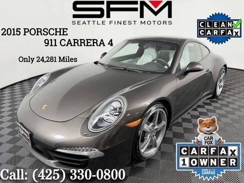 Used 2015 Porsche 911 Carrera 4 AWD/4WD image 1