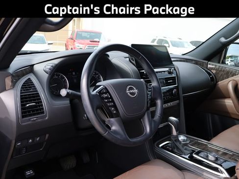 Used 2024 Nissan Armada Platinum w/ Captain's Chairs Package AWD/4WD image 5