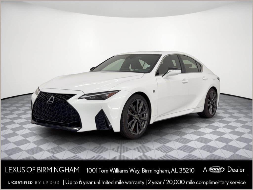 Certified 2023 Lexus IS 350 F Sport w/ Accessory Package 2 RWD image 1