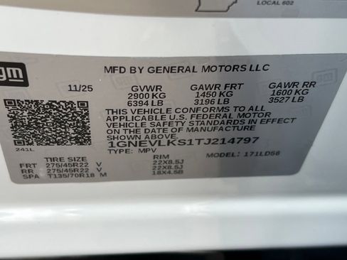 New 2026 Chevrolet Traverse RS image 24