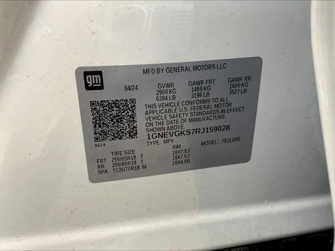 Used 2024 Chevrolet Traverse LT image 59