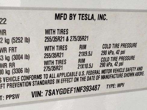 Used 2022 Tesla Model Y Performance AWD/4WD image 30