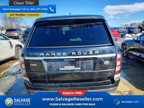 Used 2016 Land Rover Range Rover HSE AWD/4WD image 8
