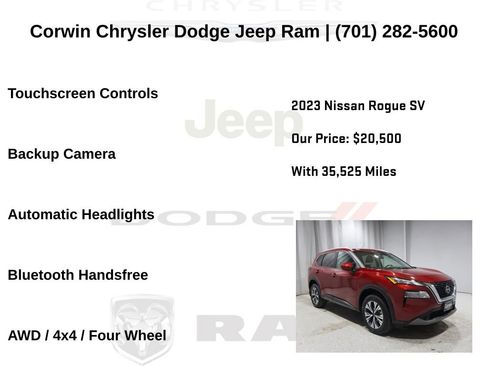 Used 2023 Nissan Rogue SV w/ SV Premium B Package image 6