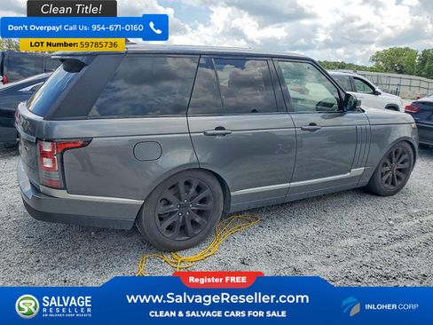 Used 2016 Land Rover Range Rover HSE AWD/4WD image 4