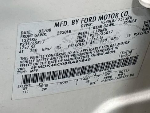 Used 2008 Ford Edge SEL AWD/4WD image 21