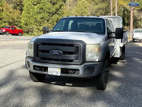 Used 2013 Ford F550 4x4 Crew Cab Super Duty w/ Payload Upgrade Pkg image 2