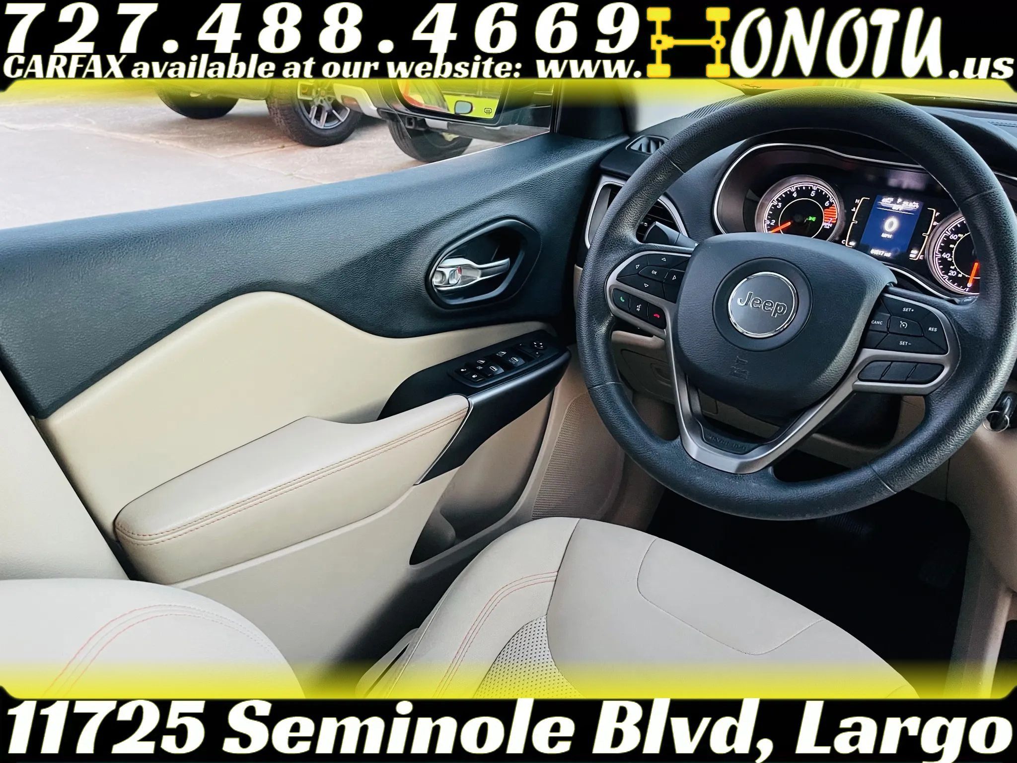 Used 2019 Jeep Cherokee Latitude w/ Popular Appearance Group AWD/4WD image 28