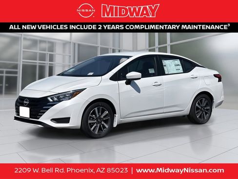 New 2025 Nissan Versa SV w/ Trunk Package image 1