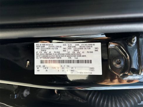 Used 2022 Ford F250 Platinum w/ FX4 Off-Road Package image 30