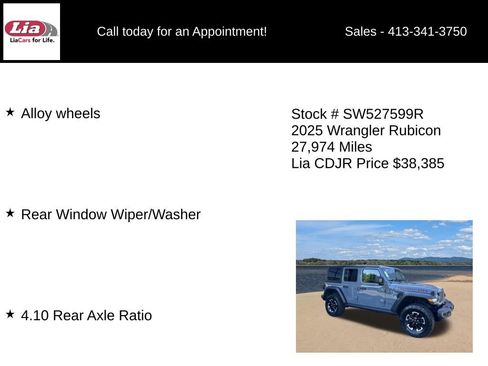 Certified 2025 Jeep Wrangler Unlimited Rubicon AWD/4WD image 11