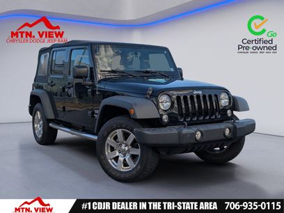 Certified 2017 Jeep Wrangler Unlimited Sport w/ Quick Order Package 24S