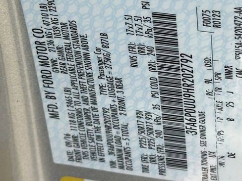 Used 2017 Ford Fusion S image 35