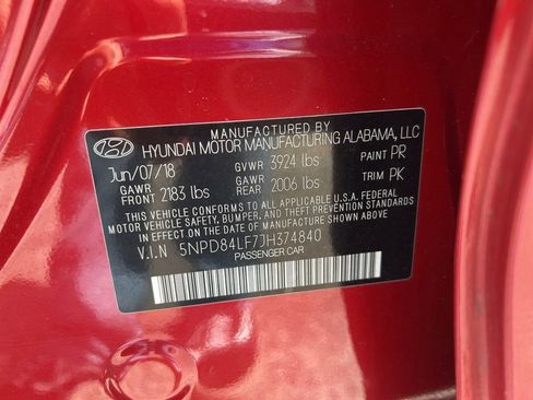 Used 2018 Hyundai Elantra SEL FWD image 14