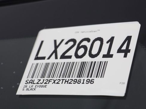 Certified 2026 Land Rover Range Rover Evoque S AWD/4WD image 25