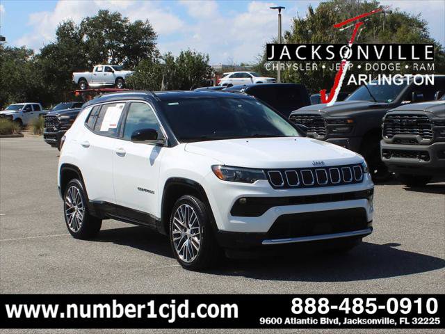 Certified 2022 Jeep Compass Limited w/ Elite Group AWD/4WD image 1