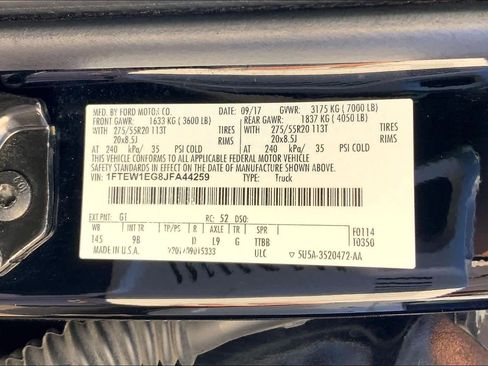 Used 2018 Ford F150 Platinum w/ Equipment Group 701A Luxury image 36