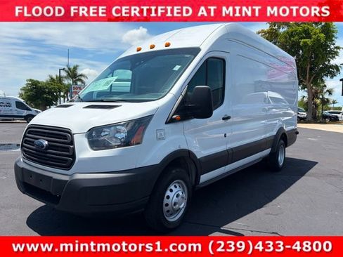 Used 2018 Ford Transit 350 148 High Roof Extended DRW RWD image 3