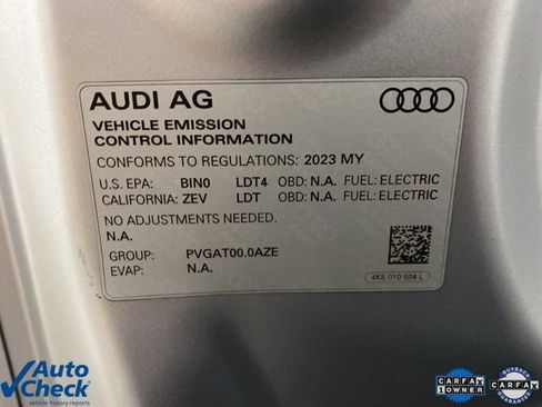 Used 2023 Audi e-tron Premium Plus w/ Premium Plus Package AWD/4WD image 98