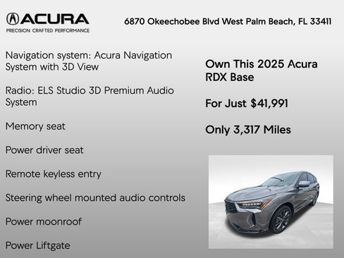 Certified 2025 Acura RDX A-Spec AWD/4WD image 7