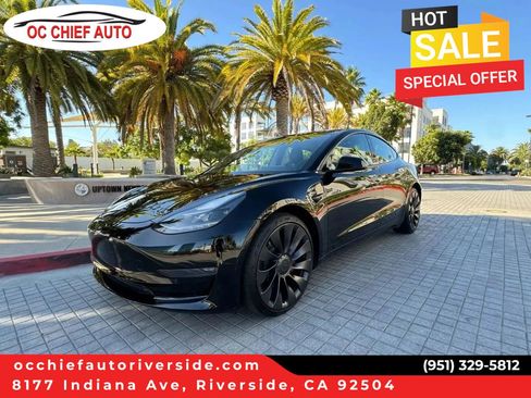 Used 2023 Tesla Model Y Performance AWD/4WD image 1