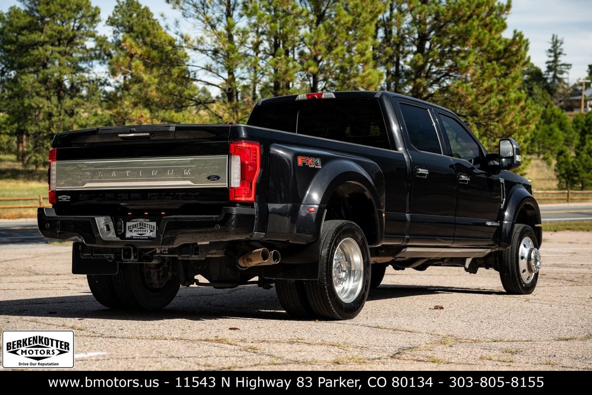 Used 2019 Ford F450 Platinum w/ Platinum Ultimate Package AWD/4WD image 3