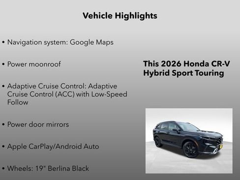 New 2026 Honda CR-V Sport Touring image 5