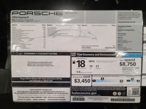 New 2026 Porsche Cayenne S image 37