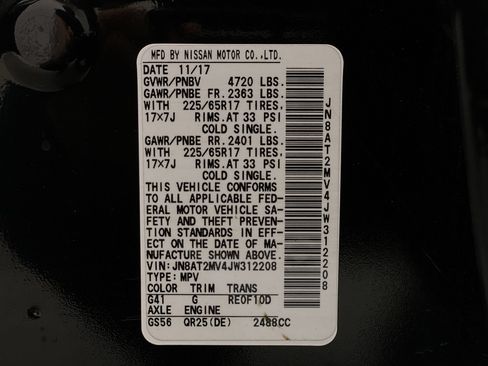 Used 2018 Nissan Rogue SV AWD/4WD image 22
