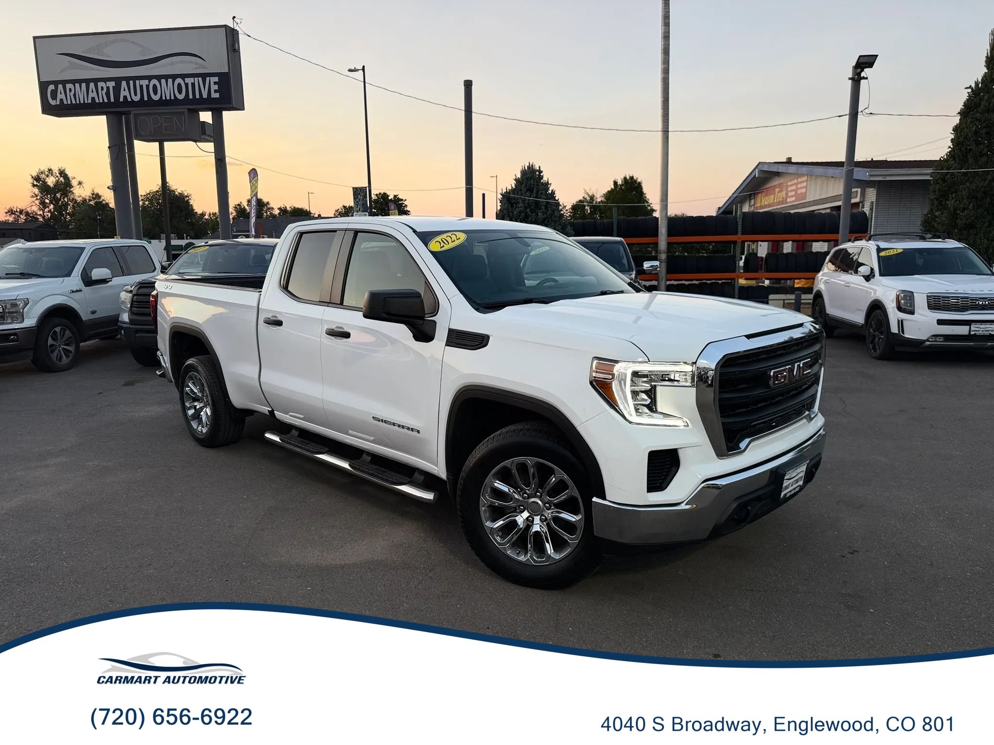 Used 2022 GMC Sierra 1500 Pro w/ Sierra Value Package AWD/4WD image 1