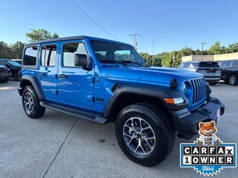 Certified 2024 Jeep Wrangler Unlimited Sport AWD/4WD image 3
