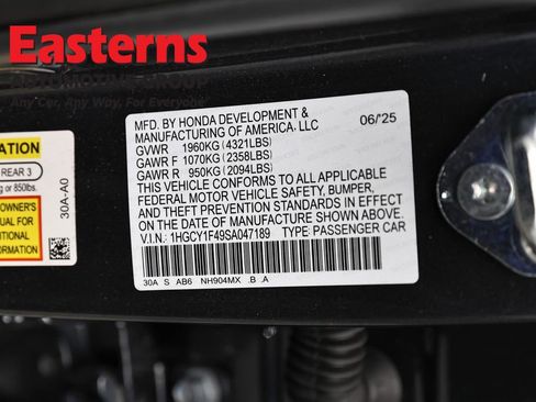 Used 2025 Honda Accord SE image 35