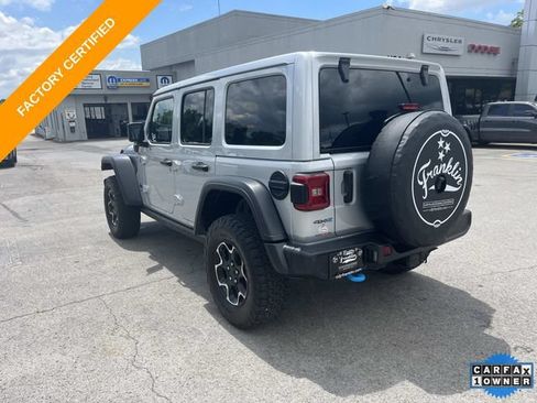 Certified 2023 Jeep Wrangler Unlimited Rubicon 4xe AWD/4WD image 6
