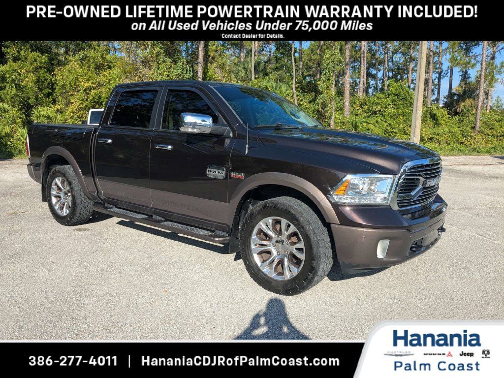 Used 2017 RAM 1500 Laramie Longhorn w/ Protection Group AWD/4WD image 1