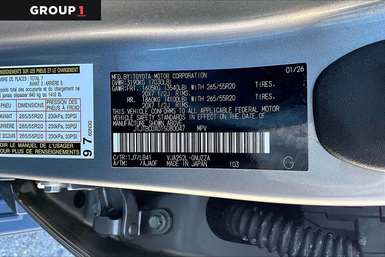Certified 2026 Lexus GX 550 w/ Accessory Package (2T) AWD/4WD image 33