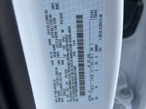 Used 2025 Ford F350 Lariat w/ Black Appearance Package image 14