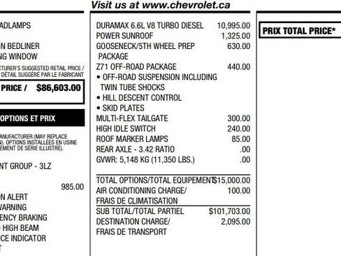 Used 2023 Chevrolet Silverado 2500 High Country image 2